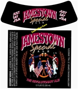 Jamestown Special Ale Label with neck