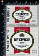 Drewrys Beer Label Set