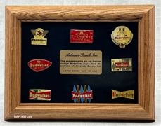 Budweiser Label Pin Set