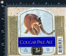 Cougar Pale Ale Label