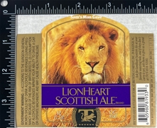 Lionheart Scottish Ale Label