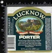 Lucknow Porter Label