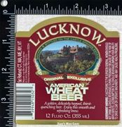 Lucknow American Wheat Beer Label