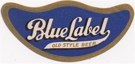 Blue Label Old Style Neck Label