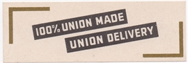 Pittsburgh Brewing Union Made Neck Label