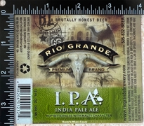 Rio Grande IPA Beer Label