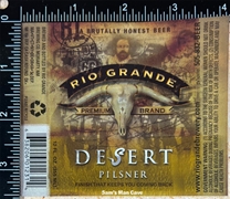 Rio Grande Desert Pilsner Label