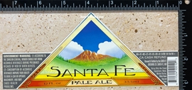 Santa Fe Pale Ale Beer Label