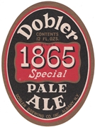 Dobler Pale Ale Beer Label