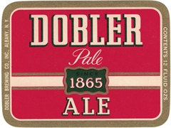 Dobler 1865 Pale Ale Beer Label