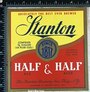 Stanton Half & Half IRTP Label