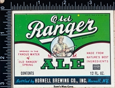 Old Ranger Ale Label