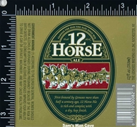 Genesee 12 Horse Ale Label