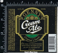 Genny Cream Ale Label