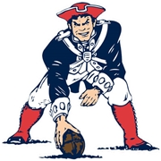 New England Patriots Retro Logo Tap Handle