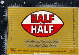 Half and Half Beer Label