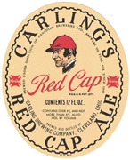 Carling's Red Cap Ale Beer Label