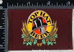 Top Hat Beer Label 