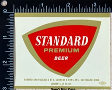 Standard Premium Beer Label