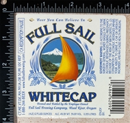 Full Sail Whitecap Beer Label