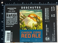 Deschutes Cinder Cone Red Ale Label
