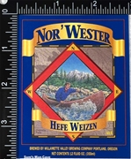 Nor'Wester Hefe Weizen Beer Label