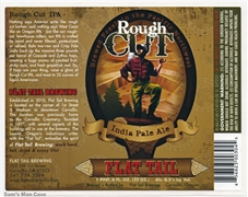 Flat Tail Brewing Rough Cut Sticker Label