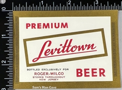 Levittown Premium Beer Label