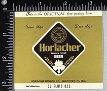 Horlacher Premium Pilsner Beer Label