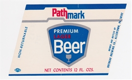 Pathmark Premium Lager Beer Label