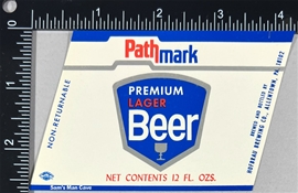 Pathmark Premium Lager Beer Label