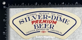 Silver-Dime IRTP Beer Label