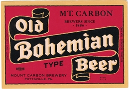 Old Bohemian Beer IRTP Label