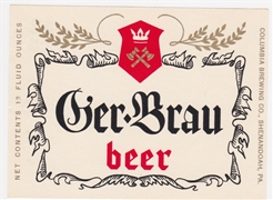 Ger-Brau Label