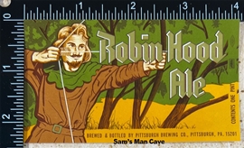 Robin Hood Ale Beer Label