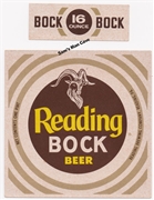 Reading Bock Beer Label