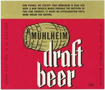 Muhlheim Draft Label 
