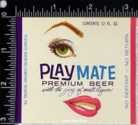 Playmate Premium Beer Label
