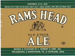 Rams Head Ale Beer Label