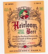 Heirloom Gold Medal Beer Label
