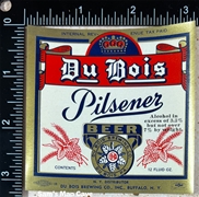 Du Bois Pilsener IRTP Beer Label