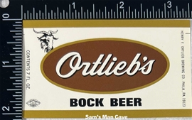 Ortlieb's Bock Beer Label