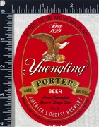 Yuengling Porter Beer Label