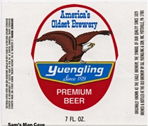 Yuengling Premium Beer Label