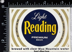 Reading Light Label