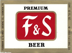 F&S Beer Label