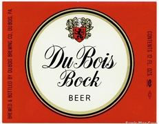 Du Bois Bock Beer Label