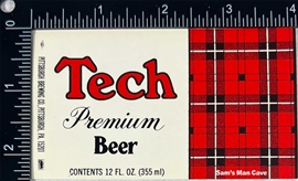 Tech Premium Beer Label