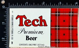 Tech Premium Beer Label