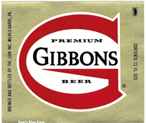 Gibbons Beer Label